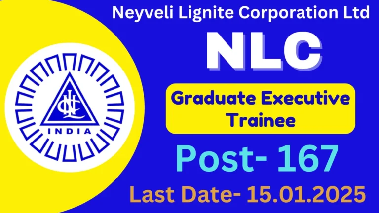 NLC Graduate Executive Trainee Recruitment 2024