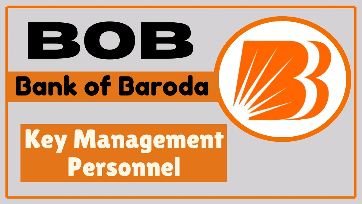 Bank of Baroda Key Management Personnel Recruitment 2025