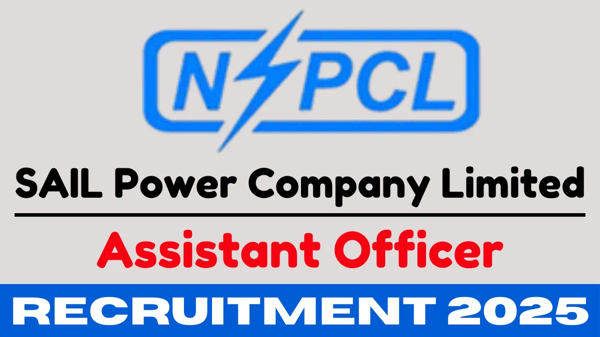NSPCL Assistant Officer Online Form 2025