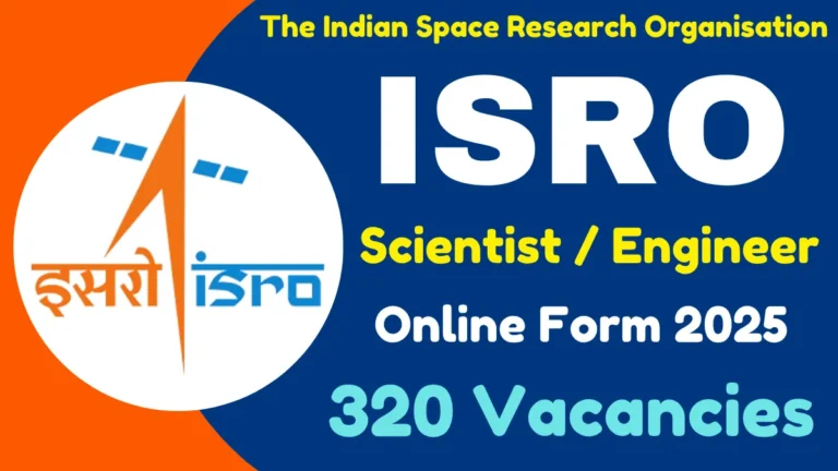 ISRO Scientist / Engineer Online Form 2025