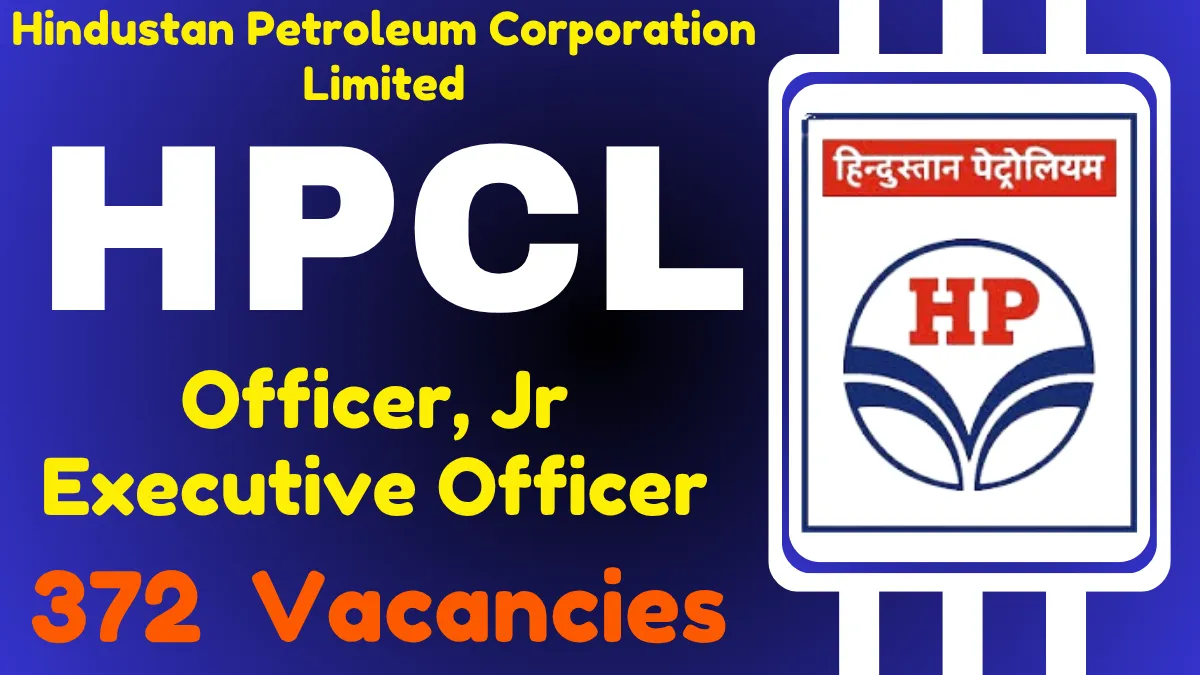 HPCL Officer, Jr Executive Officer Online Form 2025