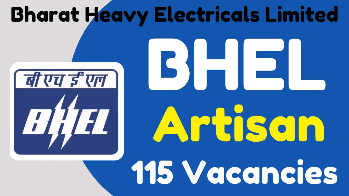 BHEL Artisan Vacancy Online Form 2025