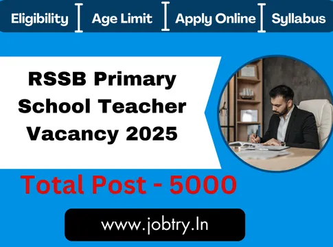 RSSB primary school teacher vacancy 2025