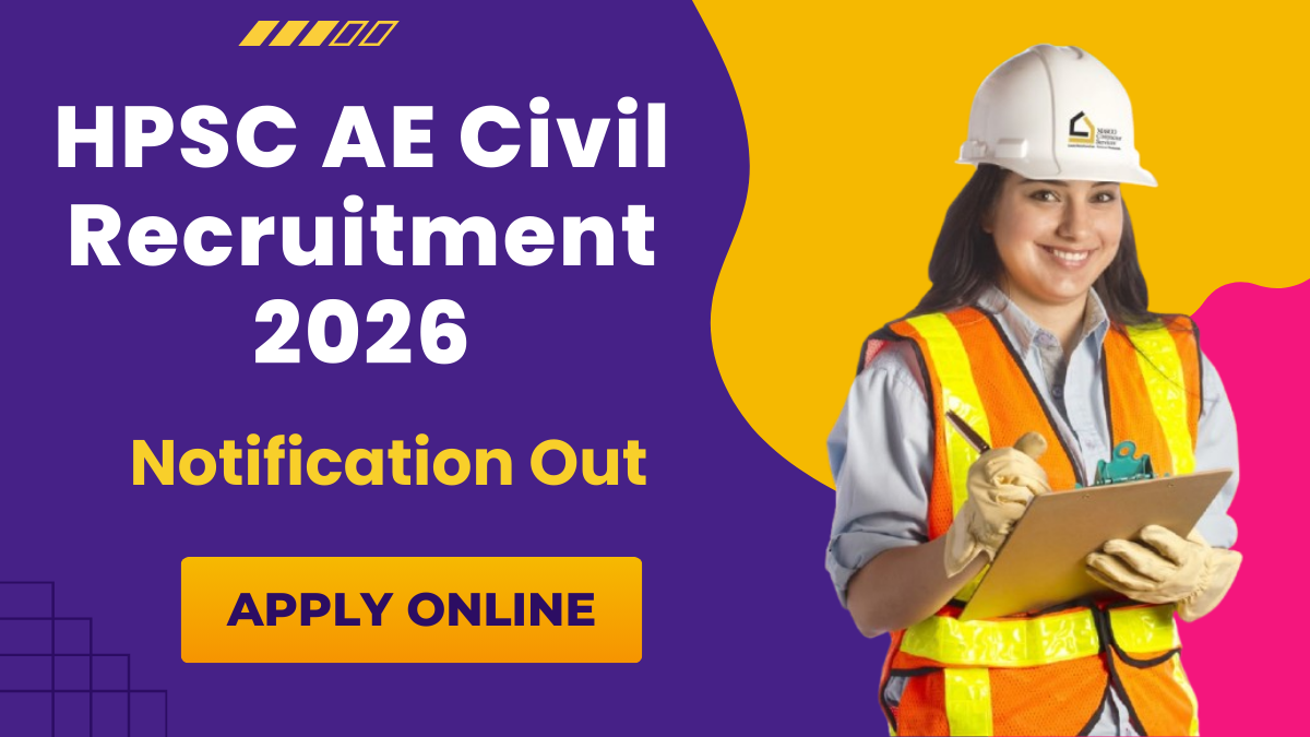 HPSC AE Civil Recruitment 2026