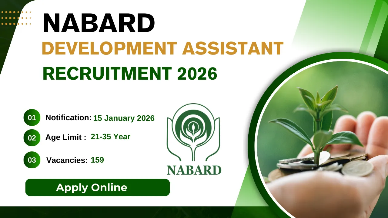 NABARD Development Assistant Vacancy 2026